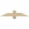 Ekena Millwork Eugene Rough Sawn Timber Gable Bracket, Douglas Fir, 36"W x 7"H x 4"D x 4"F, 5/12 Pitch GBW036X07X0404EUG00RDF - alternate 1